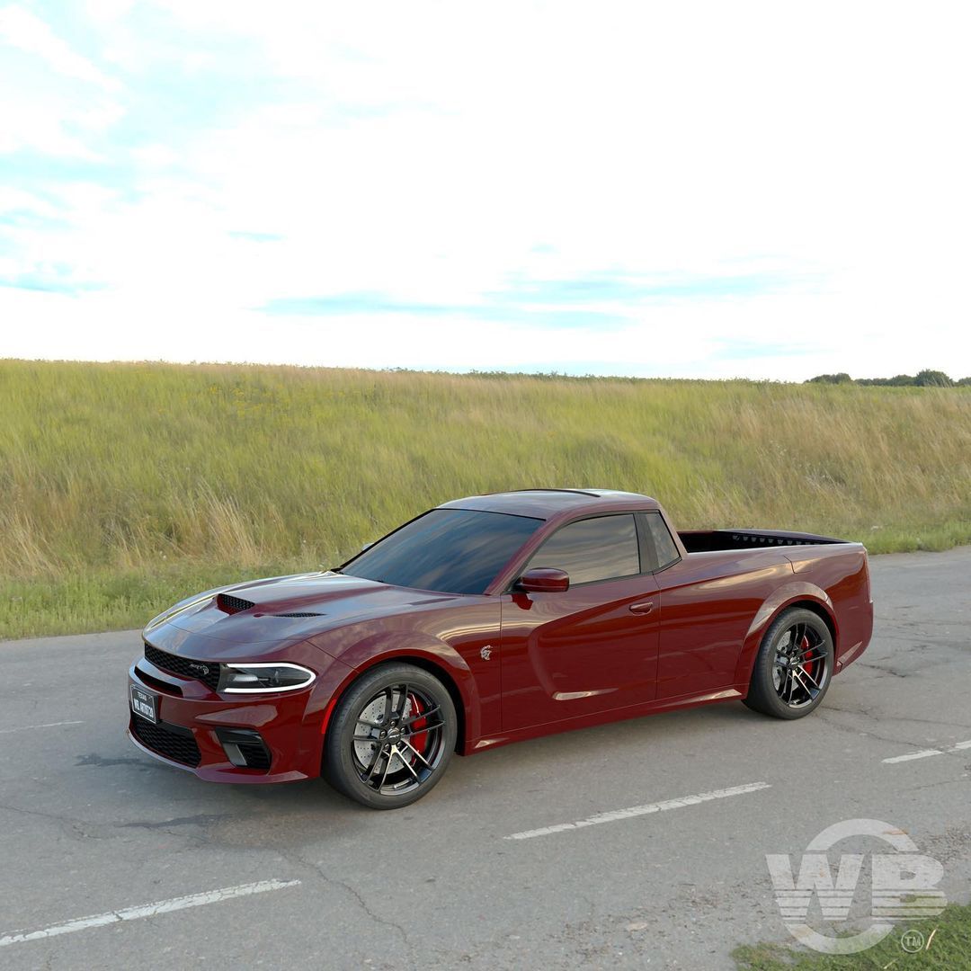 Here's How The 7th Gen Dodge Charger Became A Ute And Got The Widebody ...