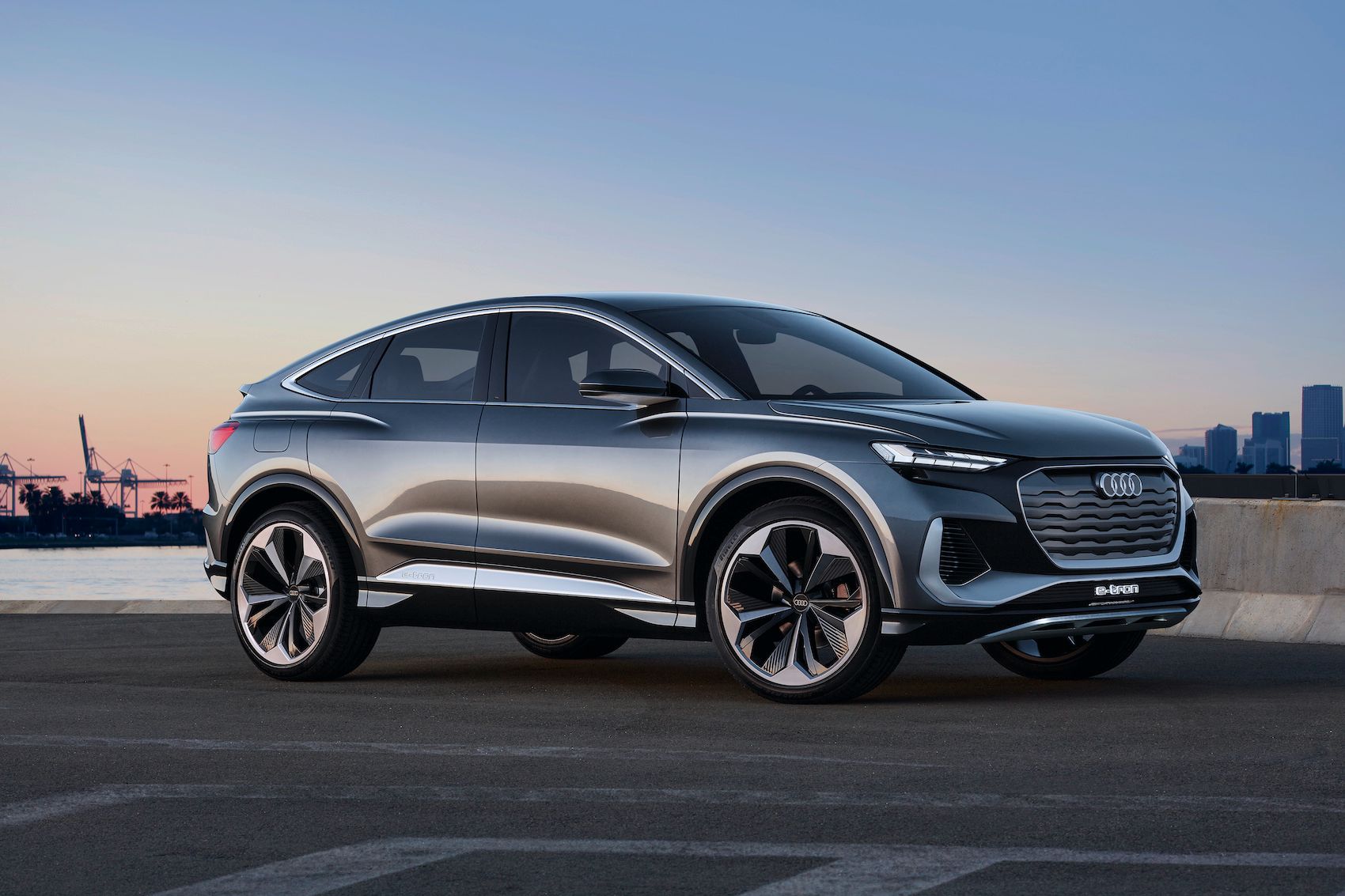 Audi q4 e tron sportback deals specs