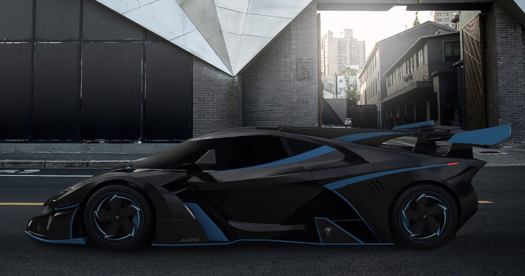 Alieno Unum side view