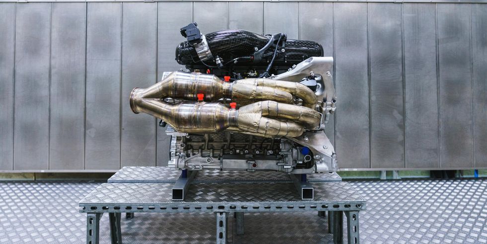 Aston Martin Valkyrie 6.5-liter naturally aspirated V12 developed by Cosworth