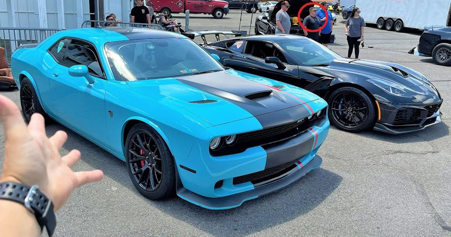 Watch This 1,000HP Chevrolet Corvette ZR1 Race A 1,300HP Dodge