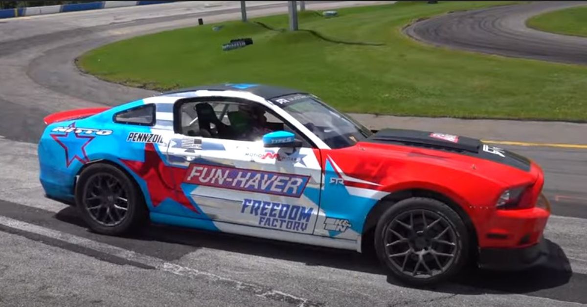 Extreme Track Abuse For Cleetus McFarland's Ford Mustang RTR