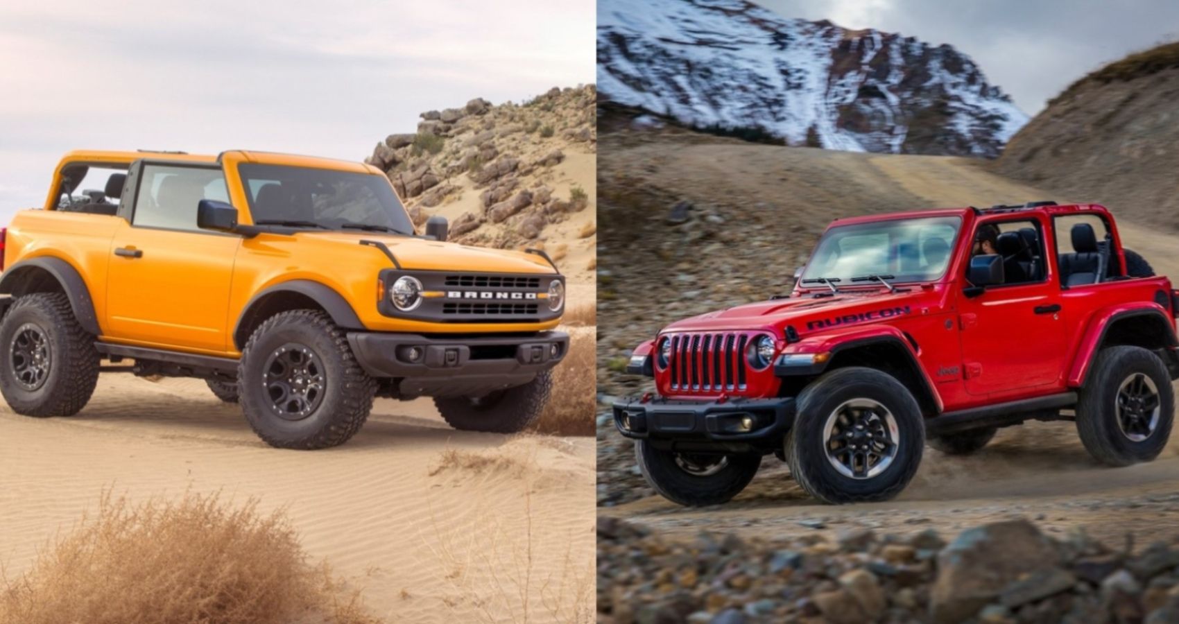How The Updated 2023 Jeep Wrangler Fares Against Ford Bronco
