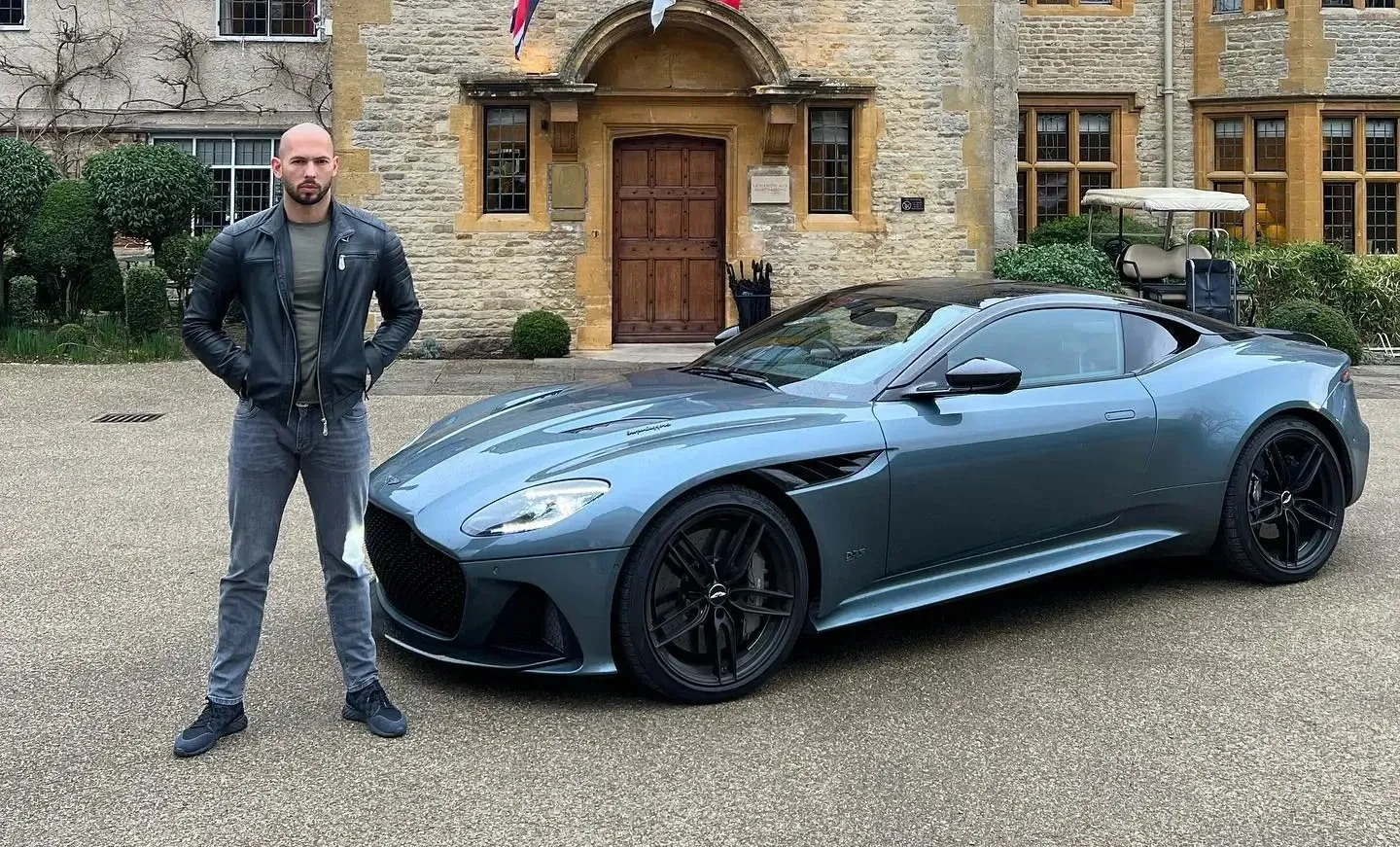 Aston Martin DBS Superleggera Andrew Tate