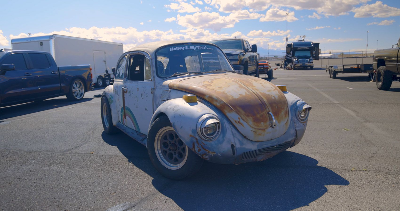 Duncan Smith’s “Project Gray Matter” 1973 VW Super Beetle Only Looks Like A Battered Old Bug