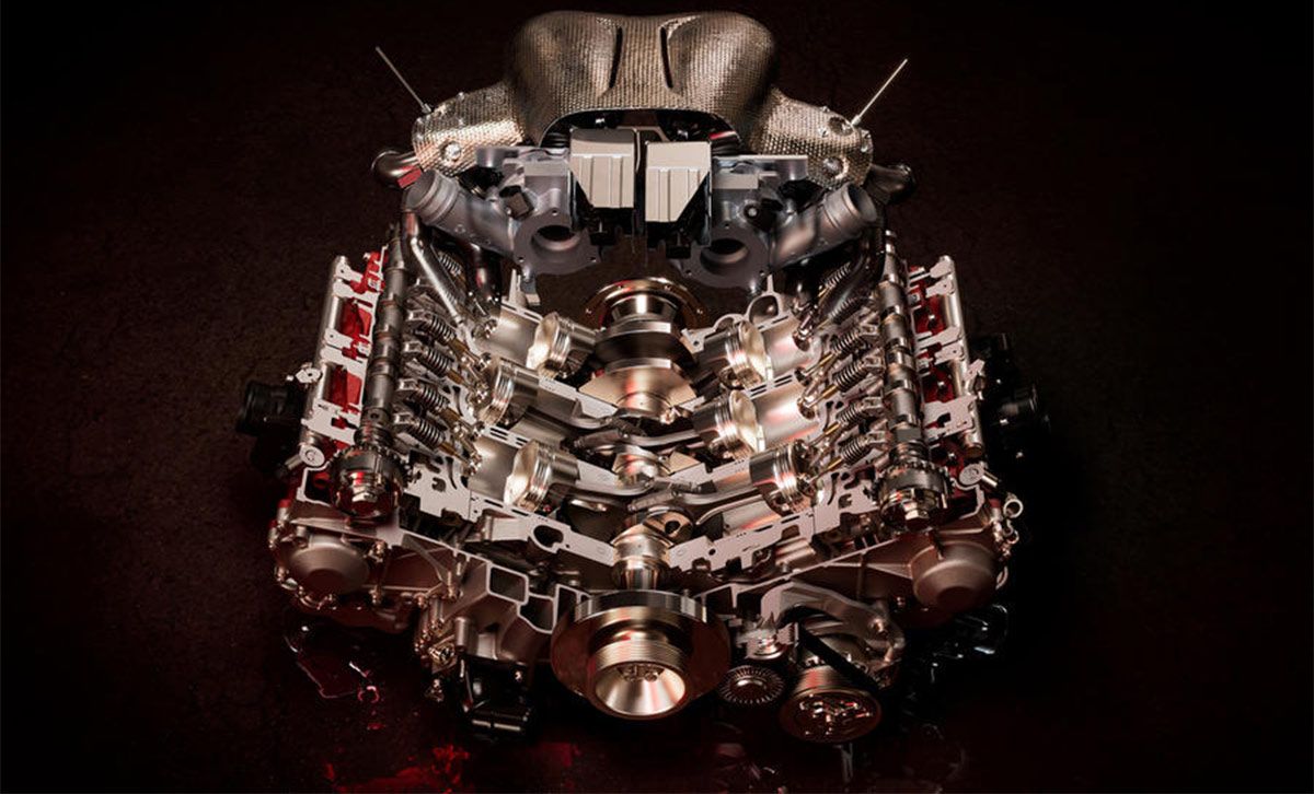 Ferrari-296-GT3-Racecar-V6-Engine---600HP