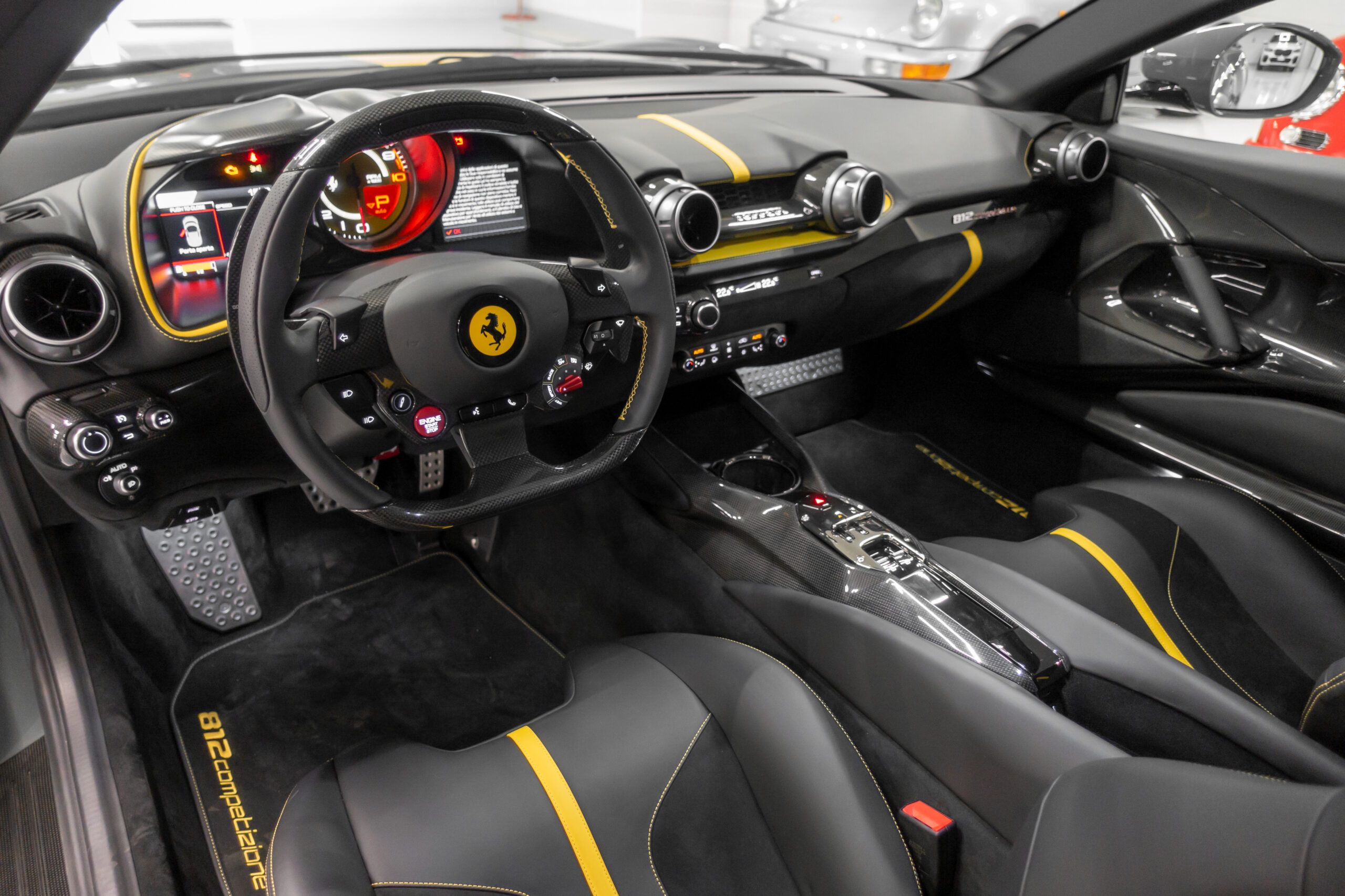 Ferrari 812 Competizione Interior
