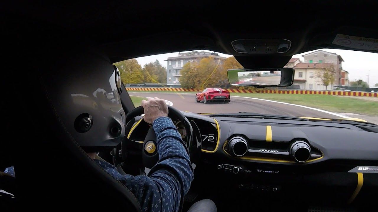 Ferrari 812 Competizione On Track