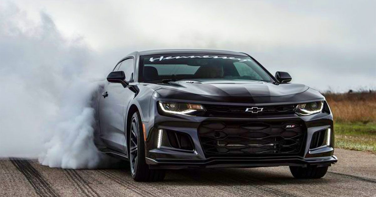 Hennessey Performance-Camaro-ZL1-HPE850-(Black)---Front