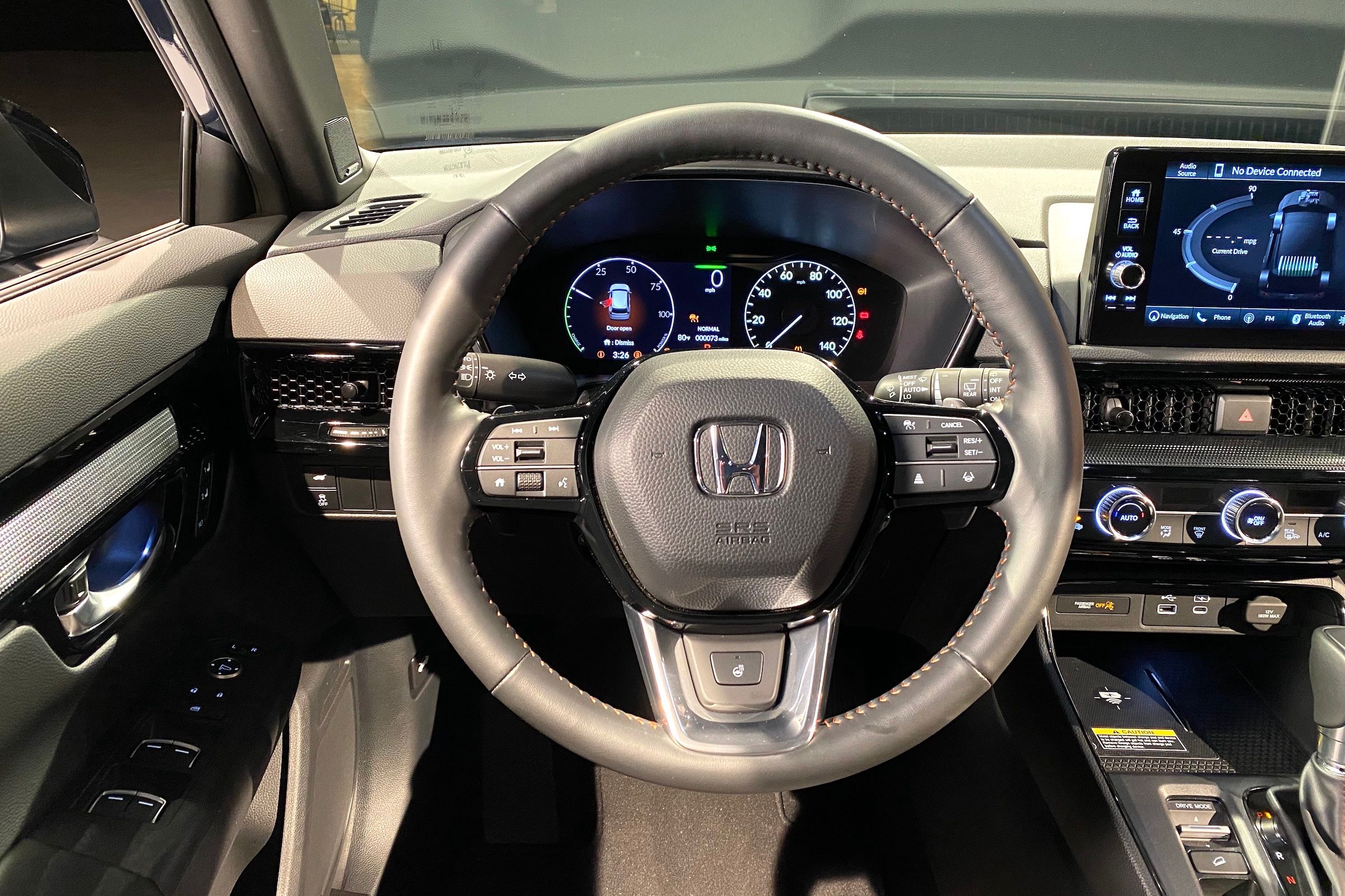 2023 Honda CR-V Sport Touring dash and controls