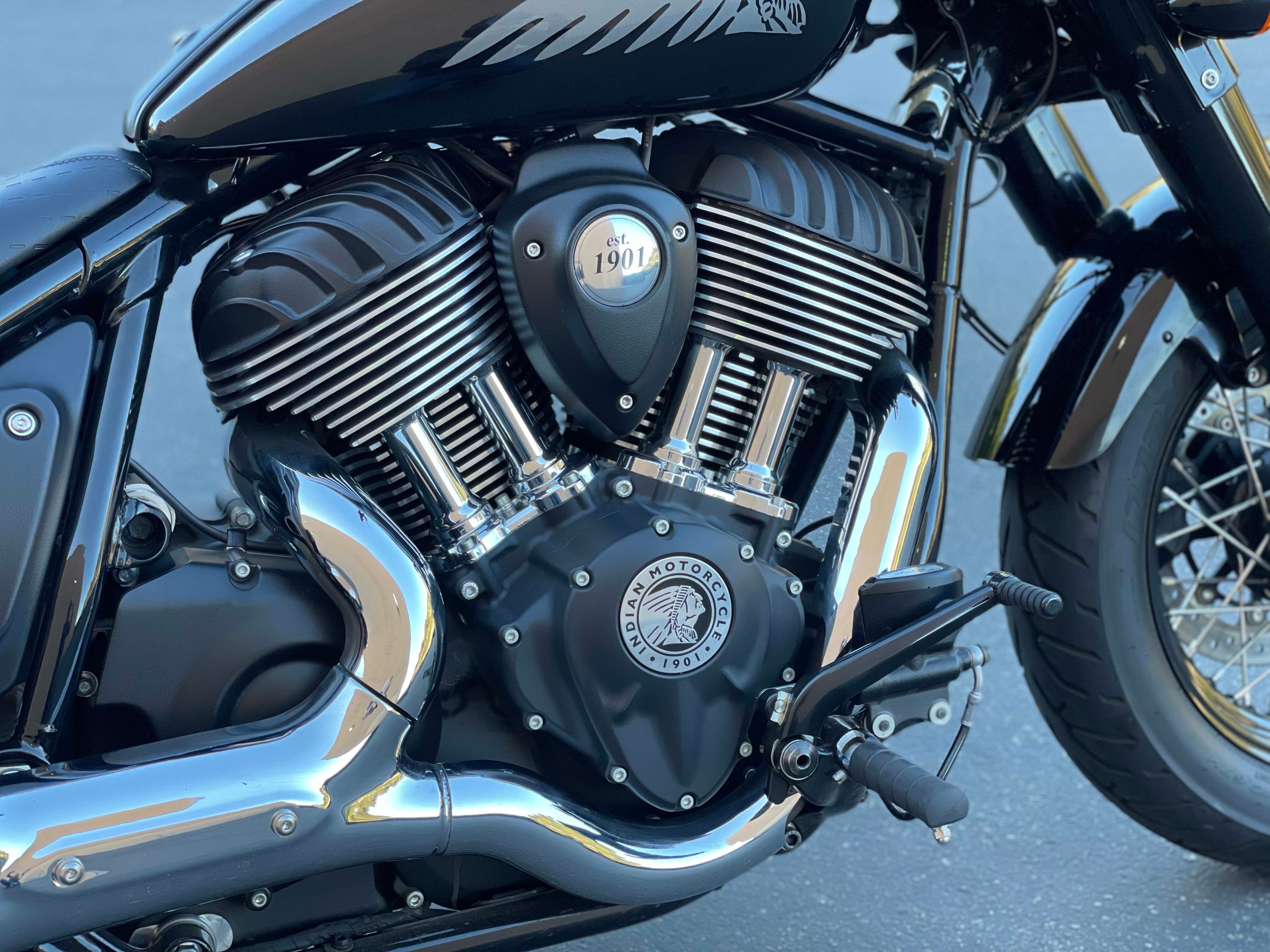 2022 Indian Chief Bobber First Ride Engine Shot