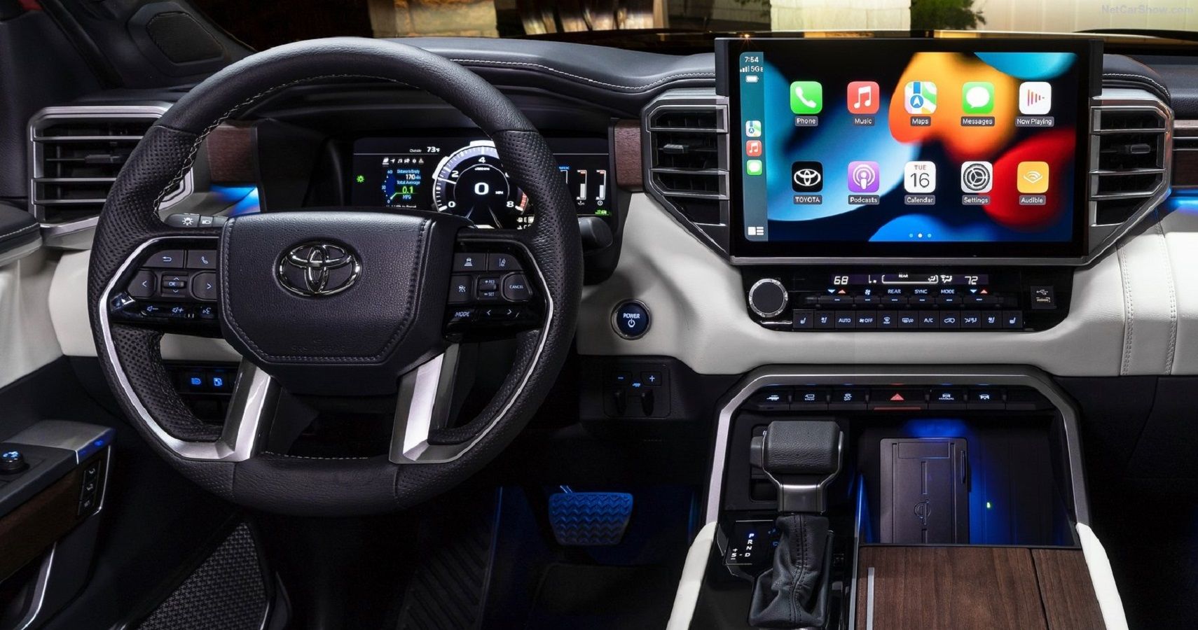 2023 Toyota Sequoia cockpit view