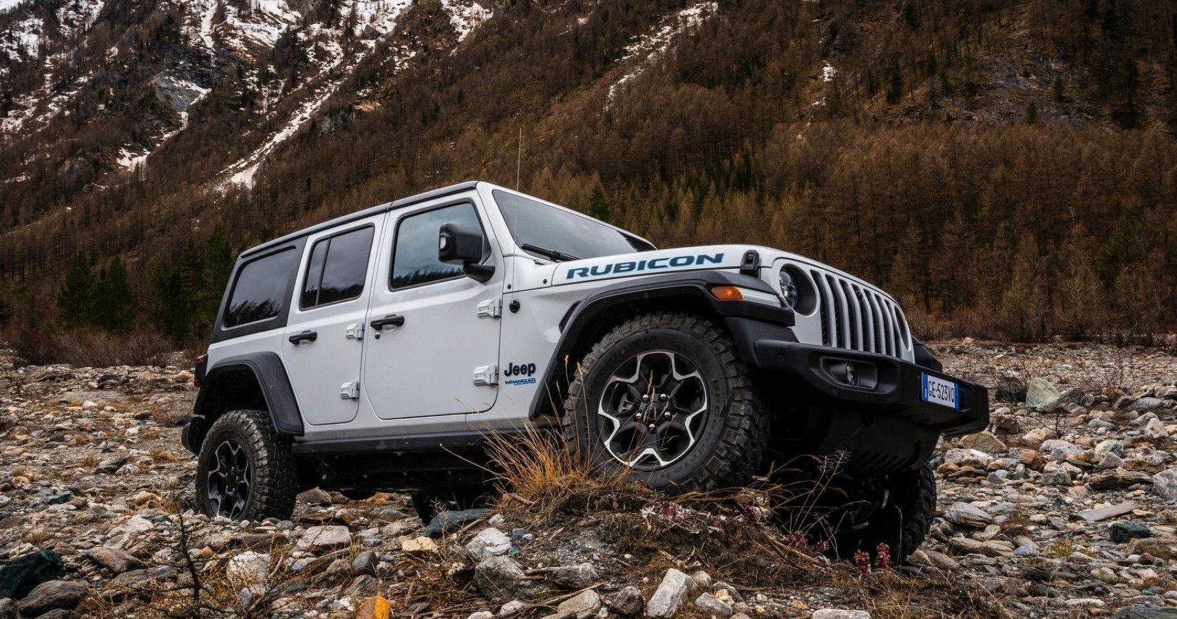 2023 Jeep Wrangler 4xe off-road view