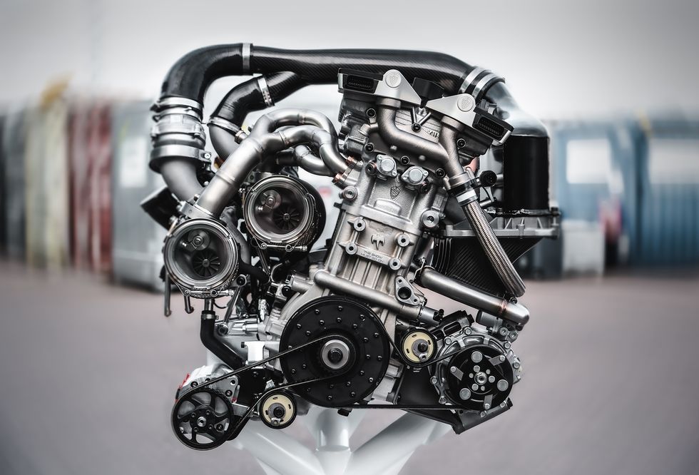 Koenigsegg Gemera Twin-Turbocharged 2.0-Liter Engine - 600HP