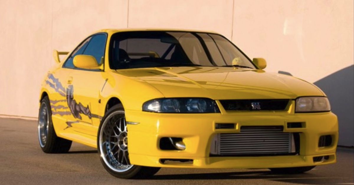 Leon's Yellow Nissan 