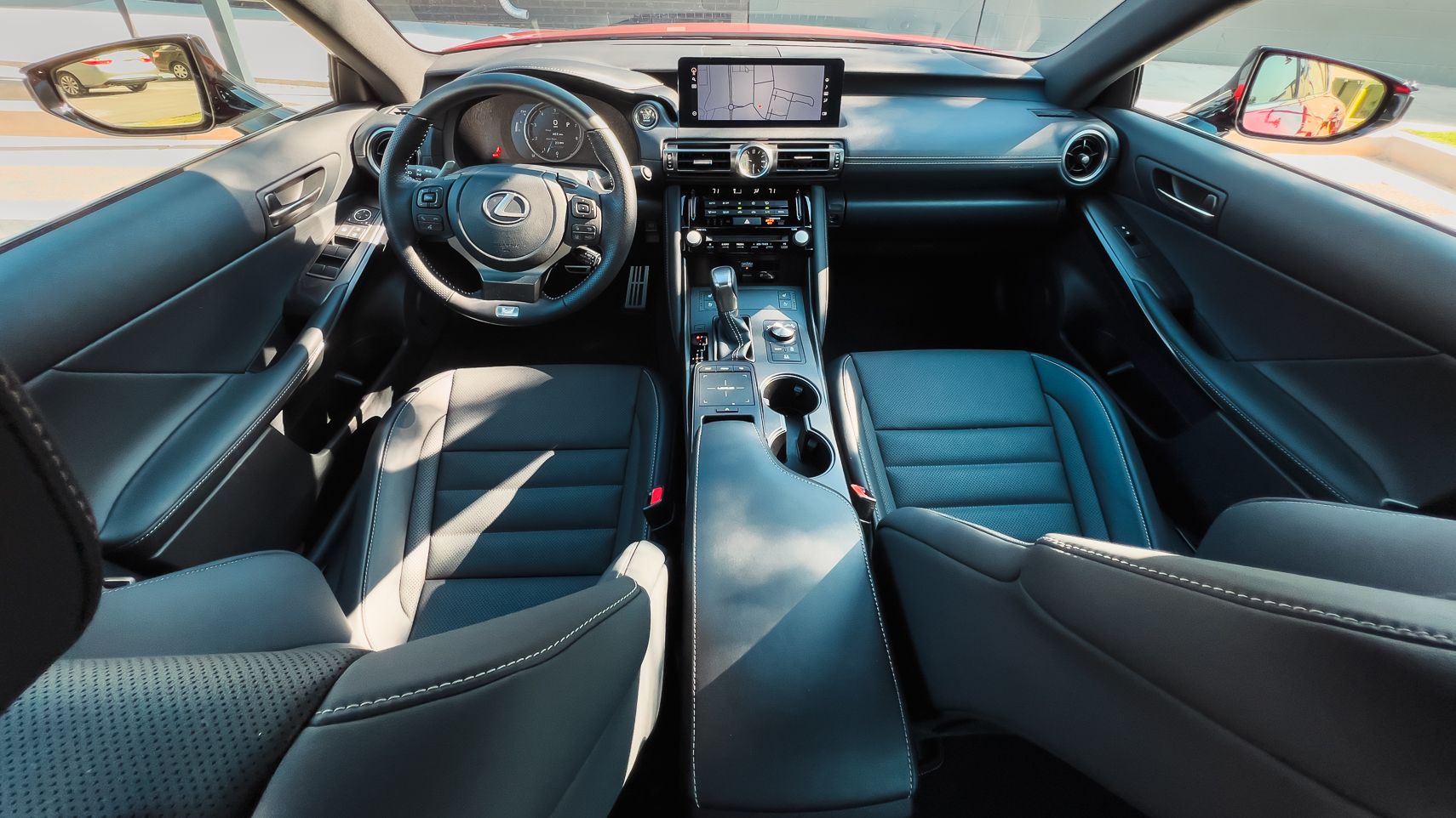 2022 Lexus IS350 F SPORT interior
