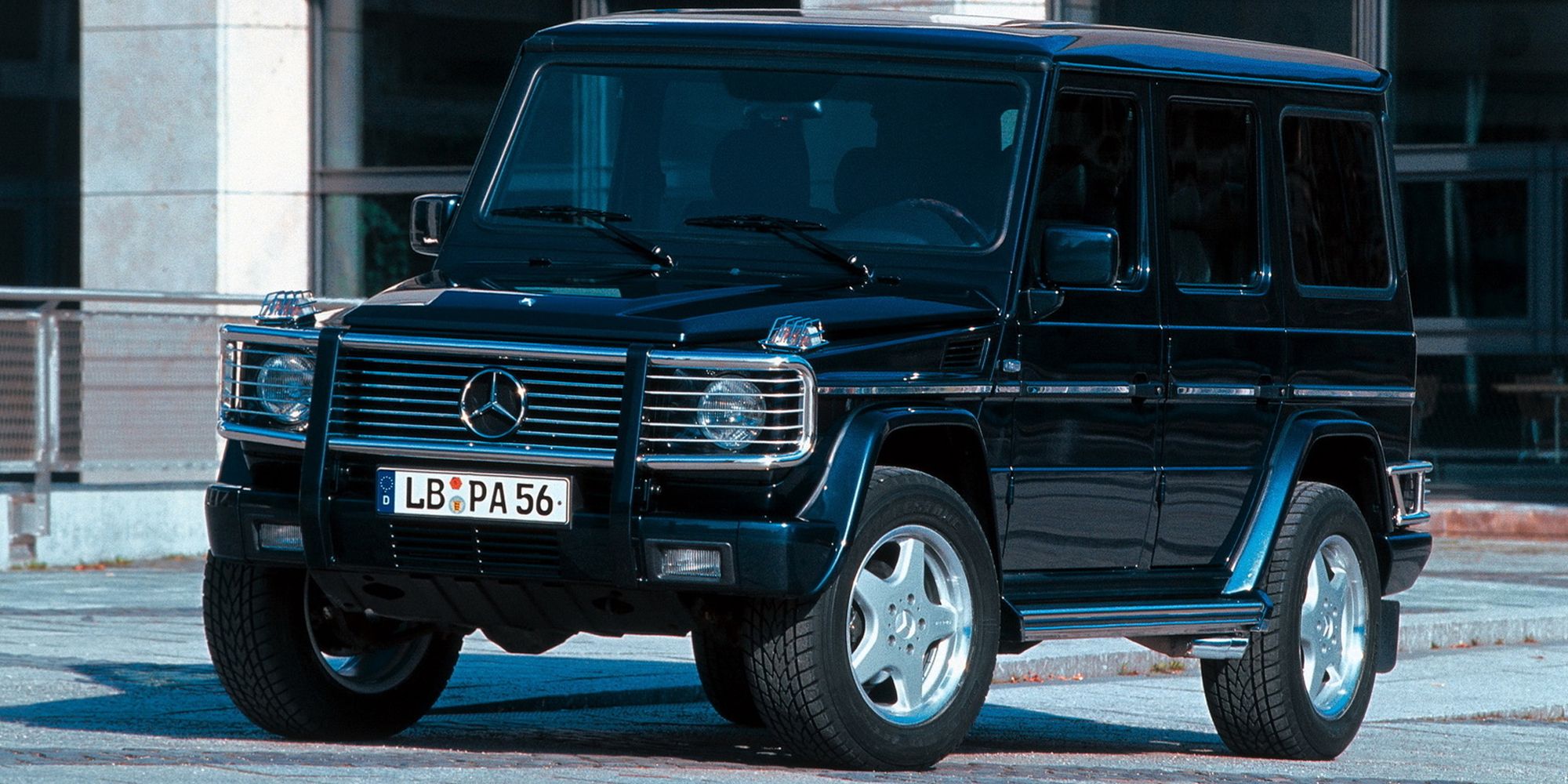Mercedes G-Class Front Quarter Black