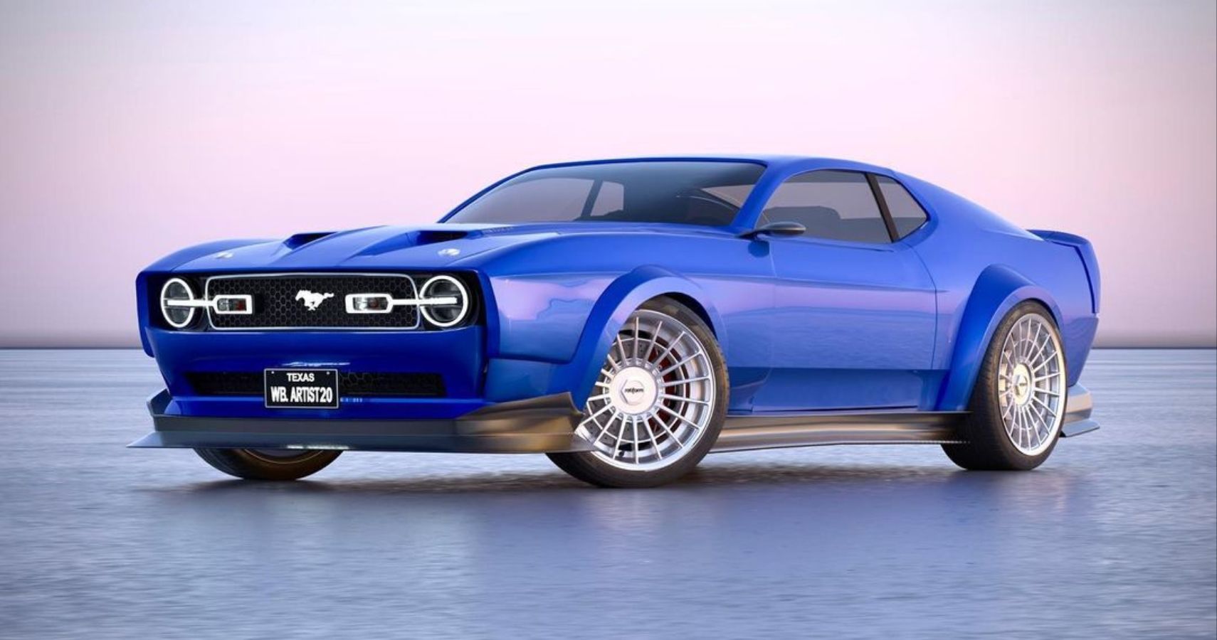 This Ford Mustang Mach 1 Looks Incredible With Some Extra Muscle