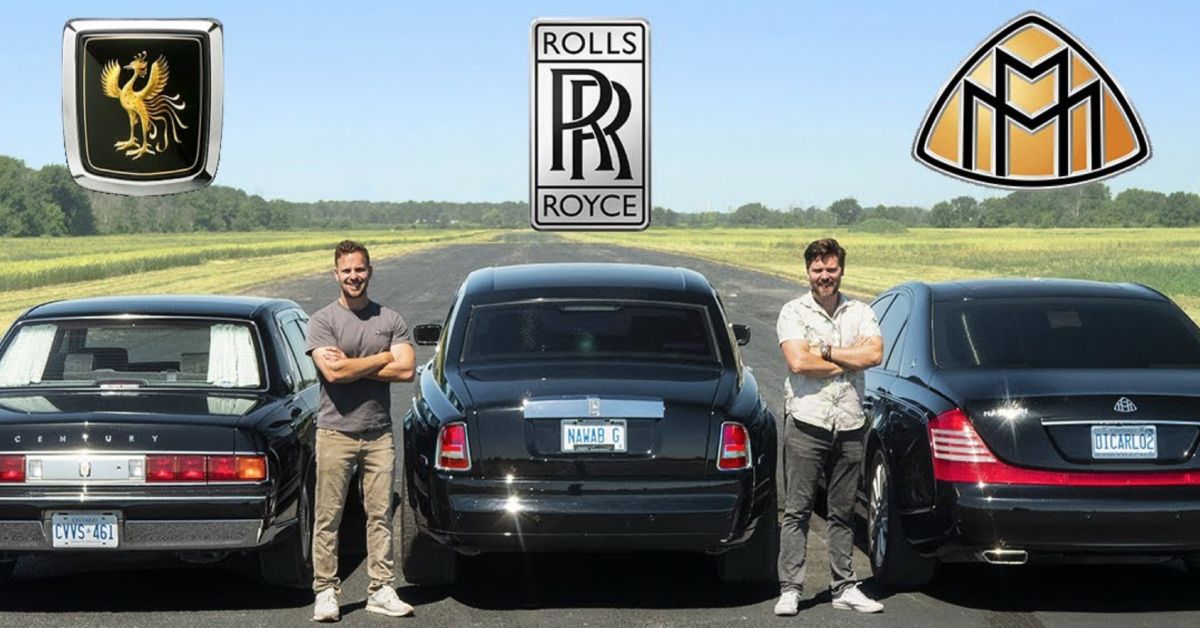 Comfiest Drag Race Ever: Toyota Century Vs Rolls-Royce Phantom Vs ...