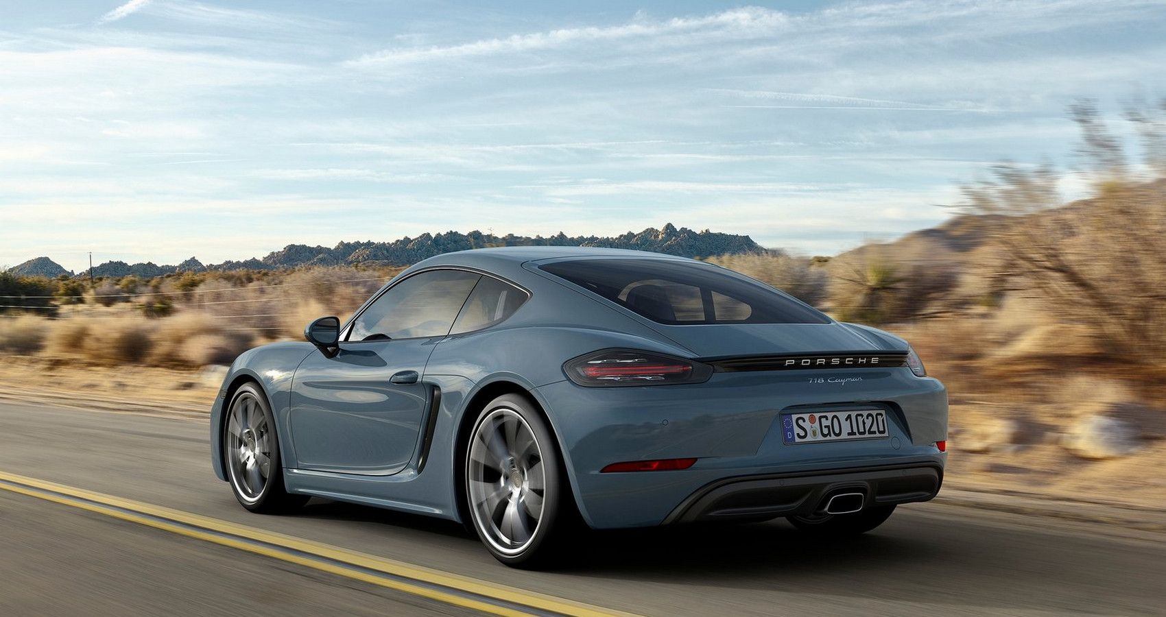 Porsche 718 Cayman - Rear