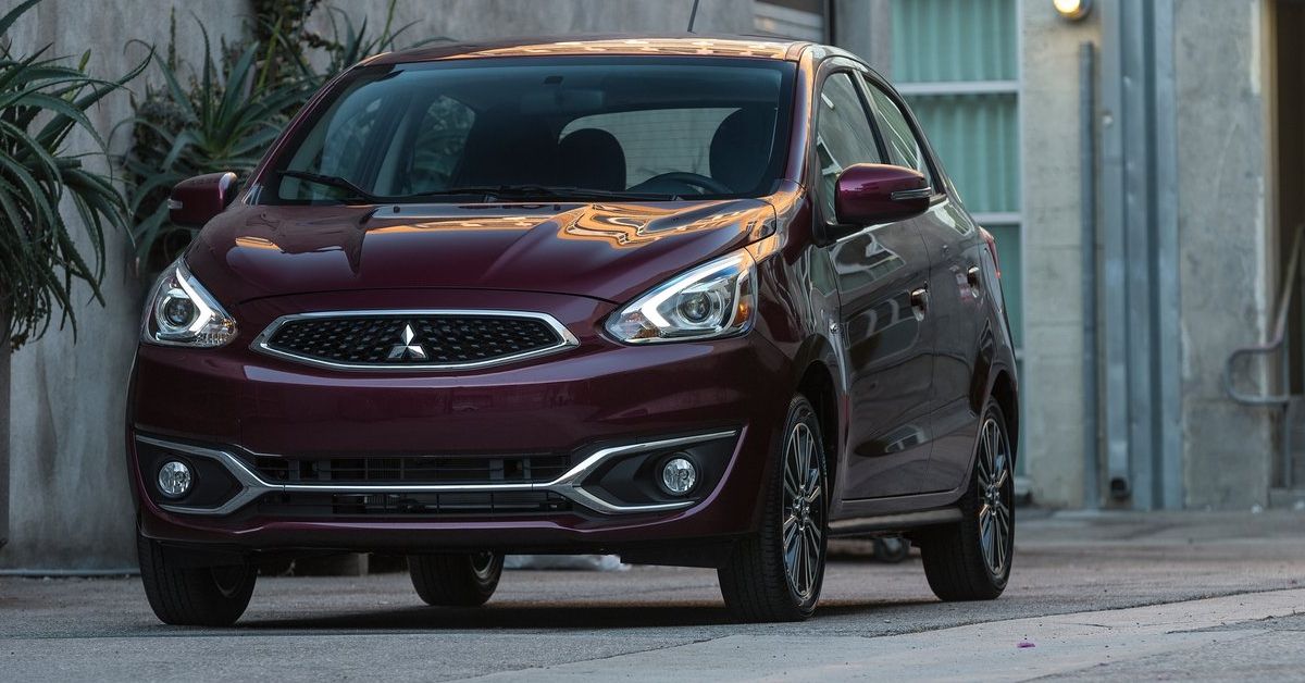 purple 2017 mitsubishi mirage 