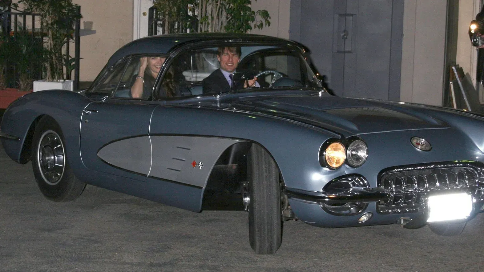 Tom Cruise's Light Blue Corvette C1