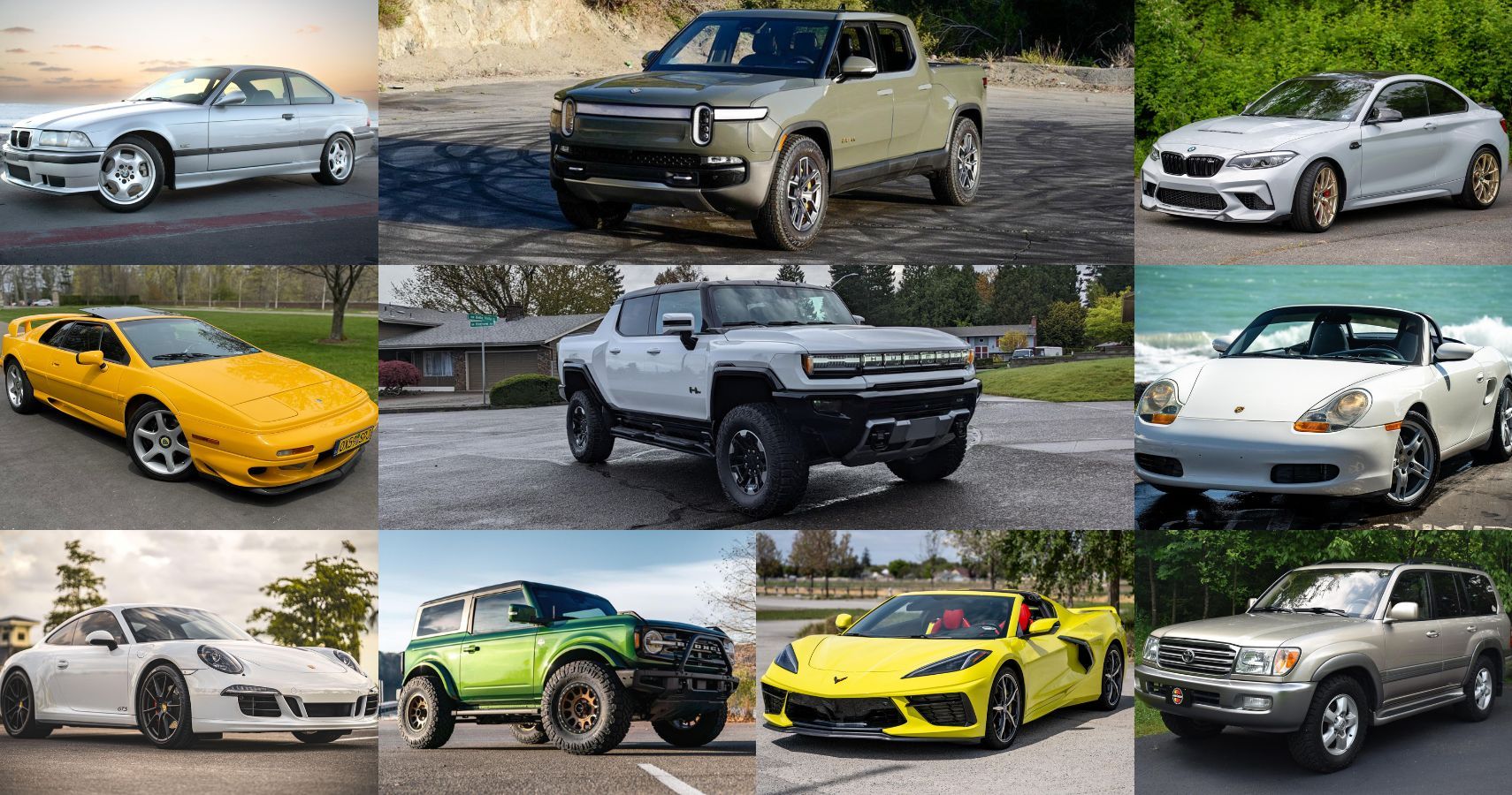 All the cars making headlines in the enthusiastic used car space