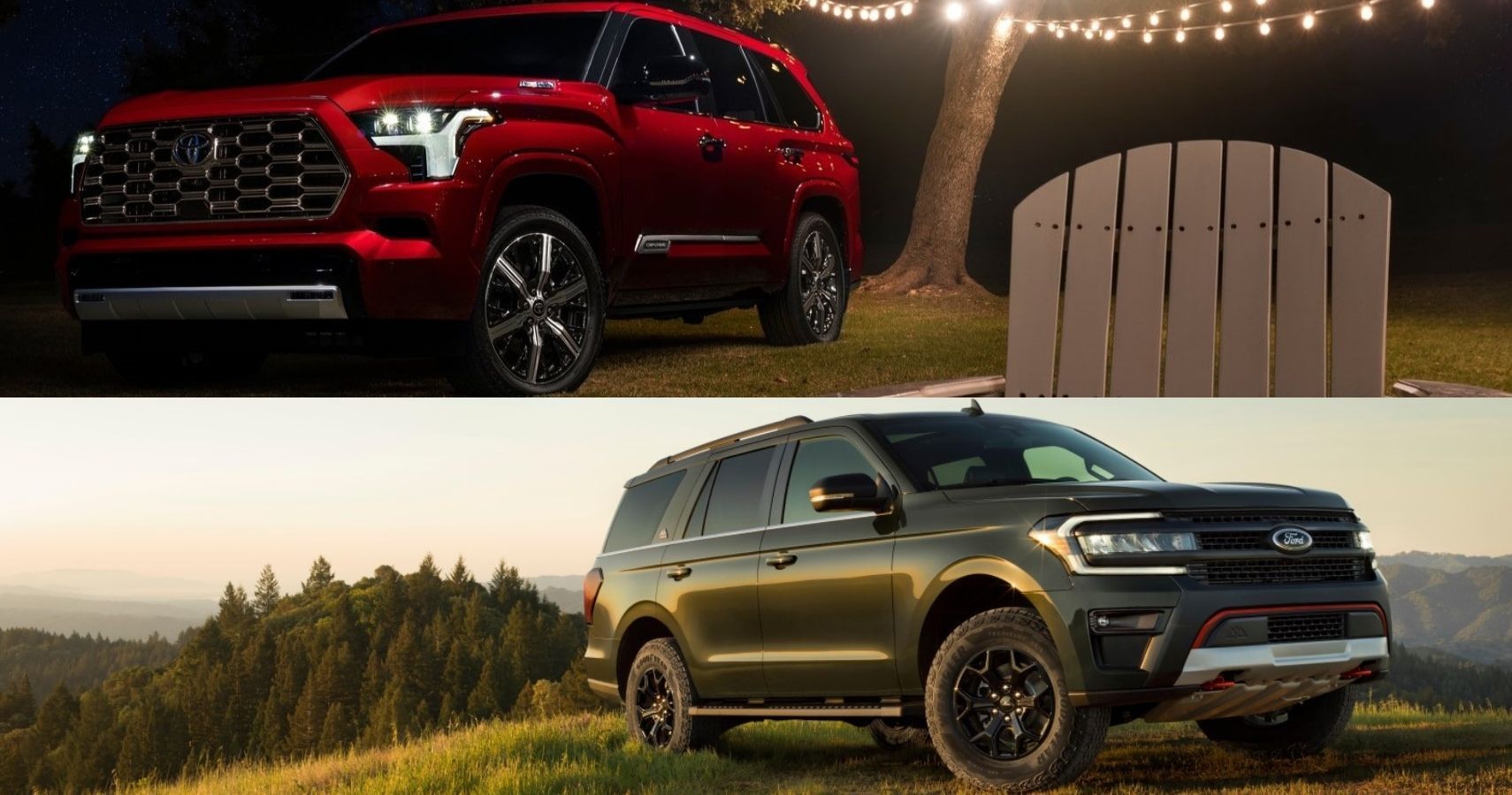 Here’s How The 2023 Toyota Sequoia Compares To The Ford Expedition
