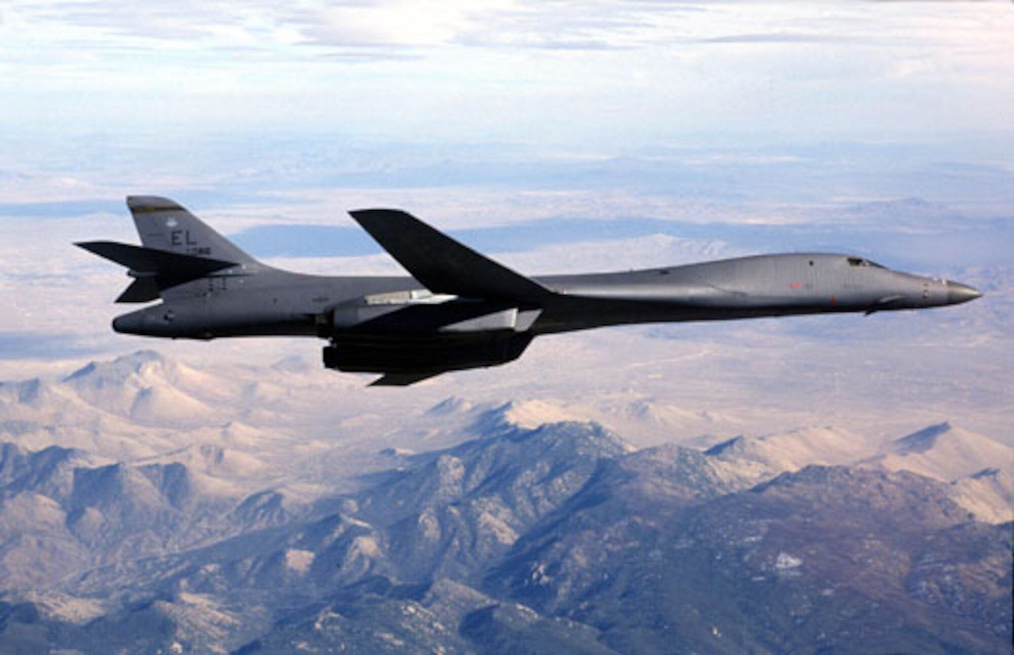Rockwell B-1B Lancer Pictured In Flight