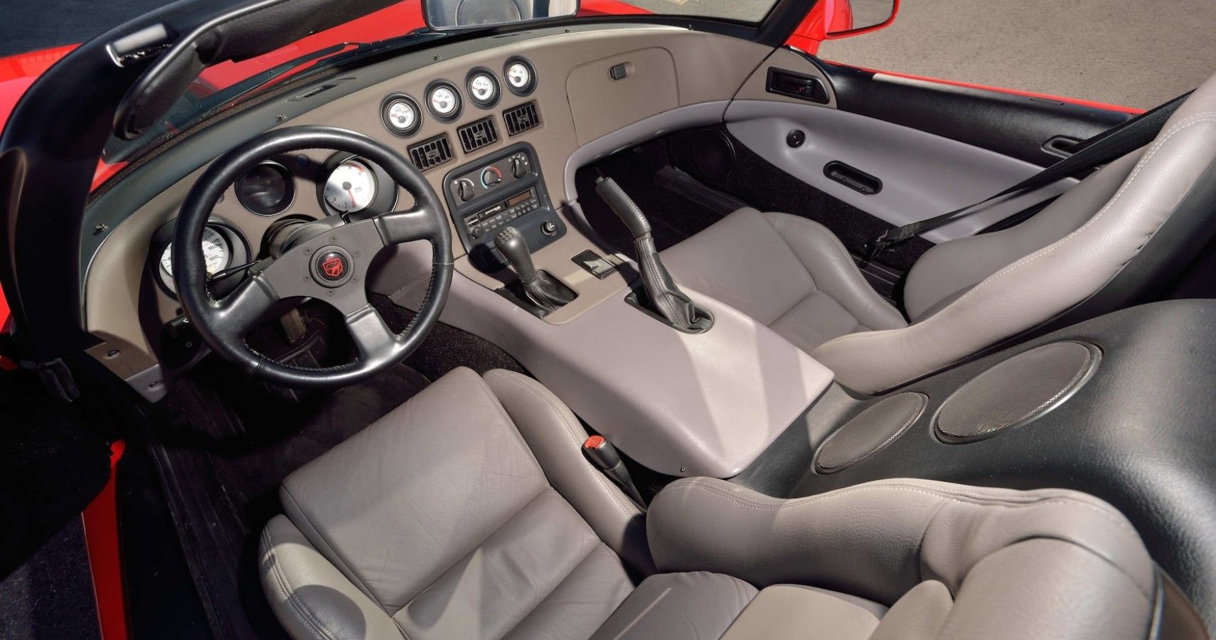 1992 Dodge Viper interior top view