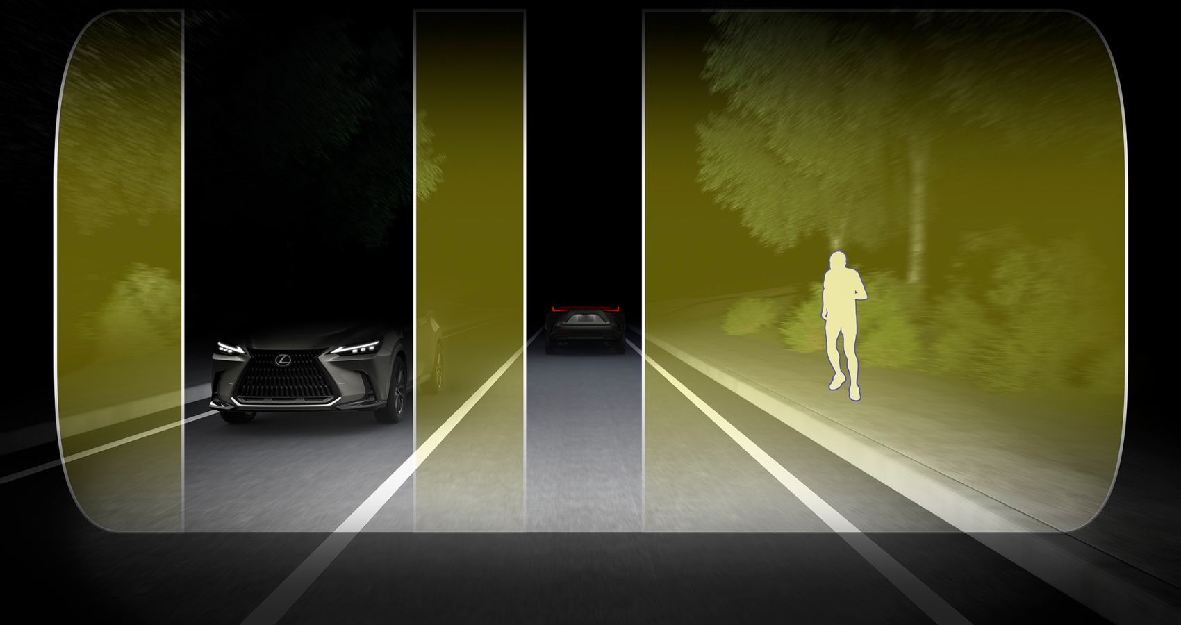 2023 Lexus RX Pedestrian Detection Feature