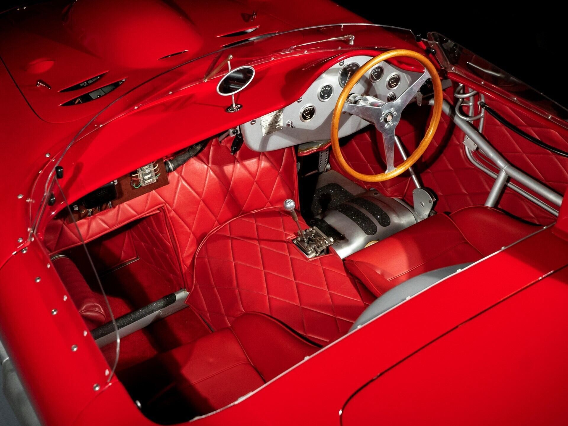 1958 Maserati 450S Interior