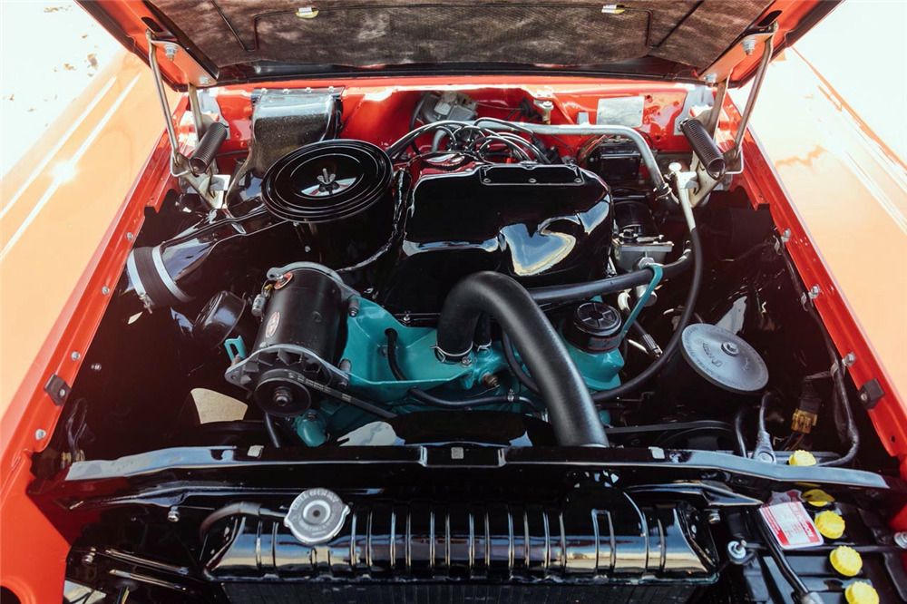 1958 Pontiac Bonneville convertible engine 