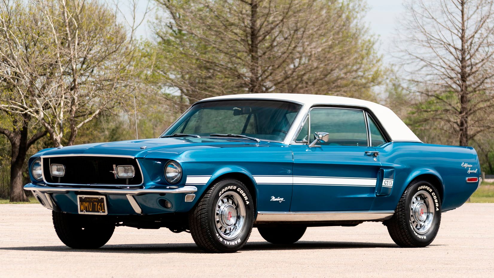 1968 Ford Mustang GT/CS, Blue