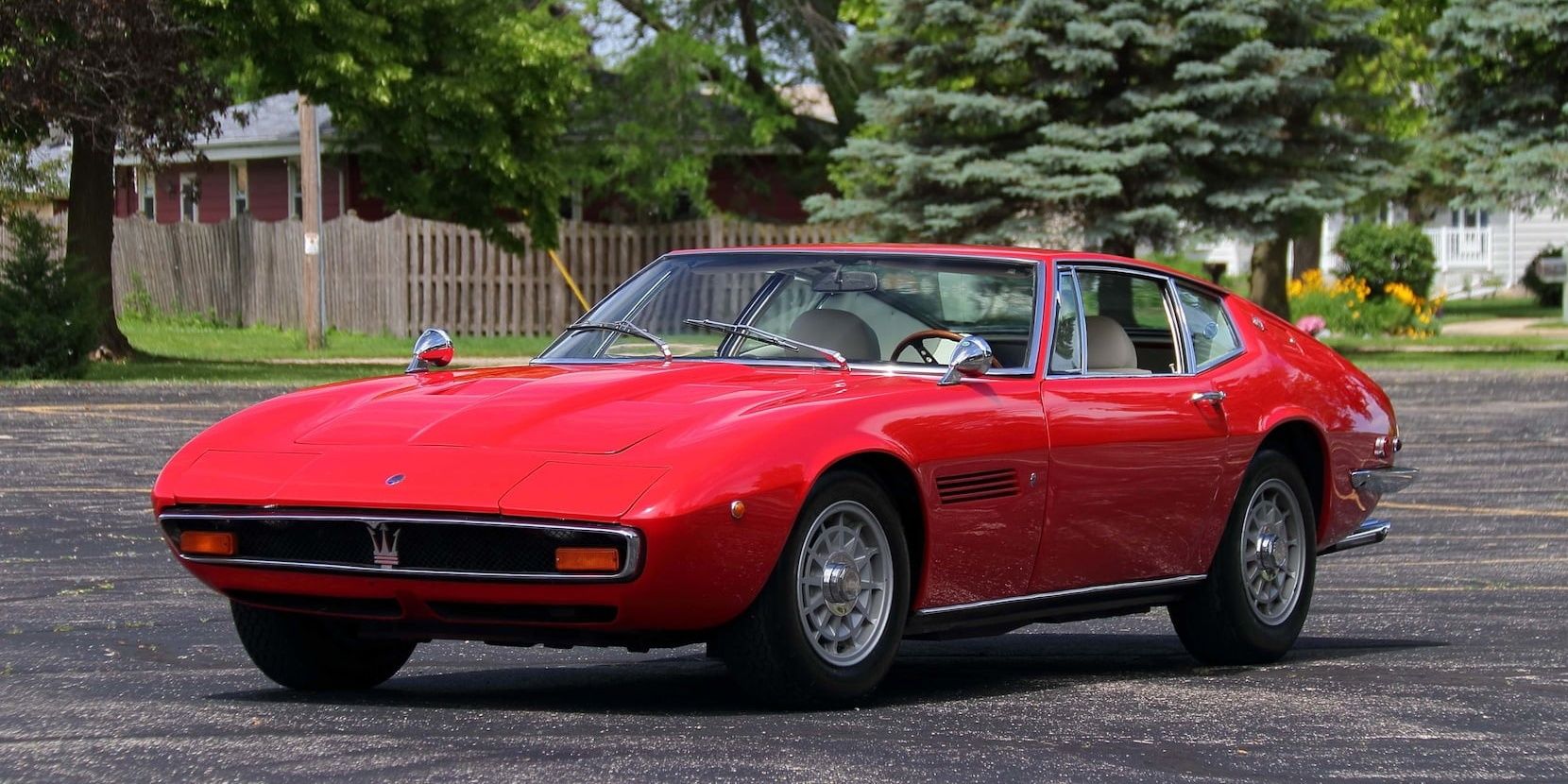 1971 Maserati Ghibli SS Cropped