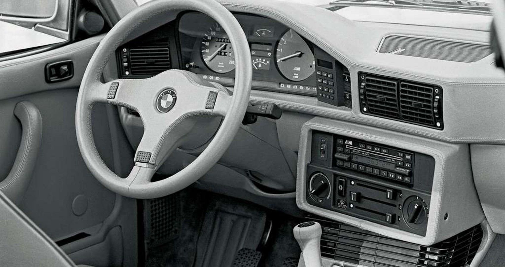 1984 BMW M5 Interior