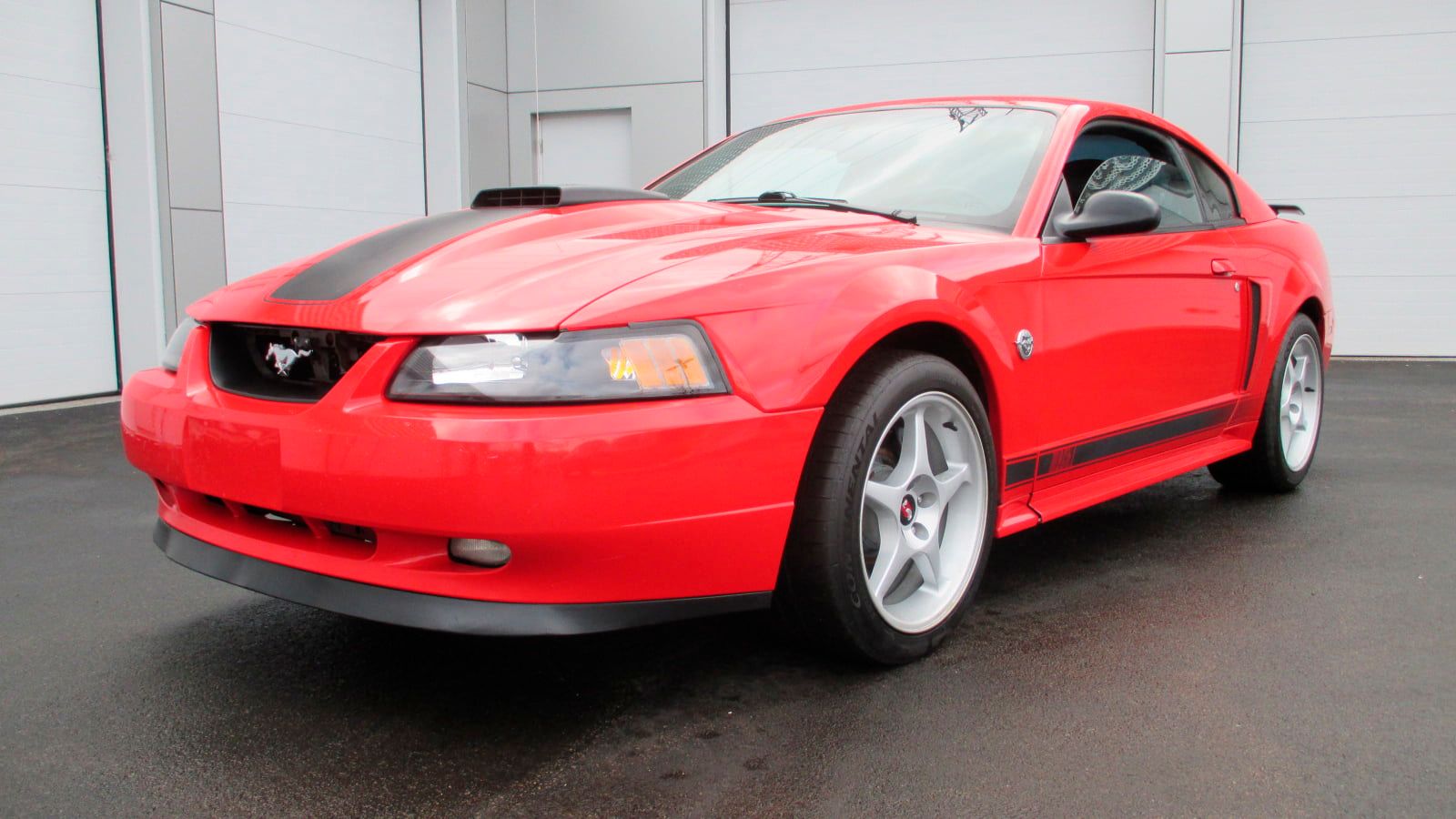 1999-2004-Ford-Mustang, Red