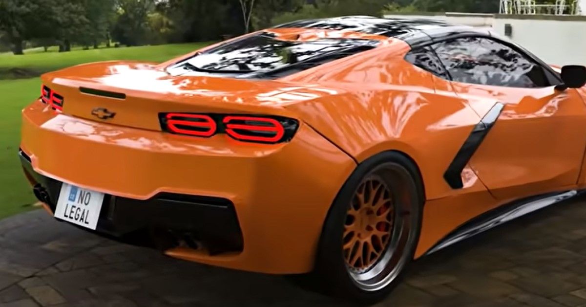 This Mid-Engine Chevy Camaro Wears It Better Than The C8 Corvette