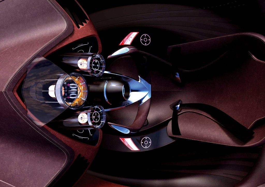 2006 Mazda Nagare Concept interior-front 