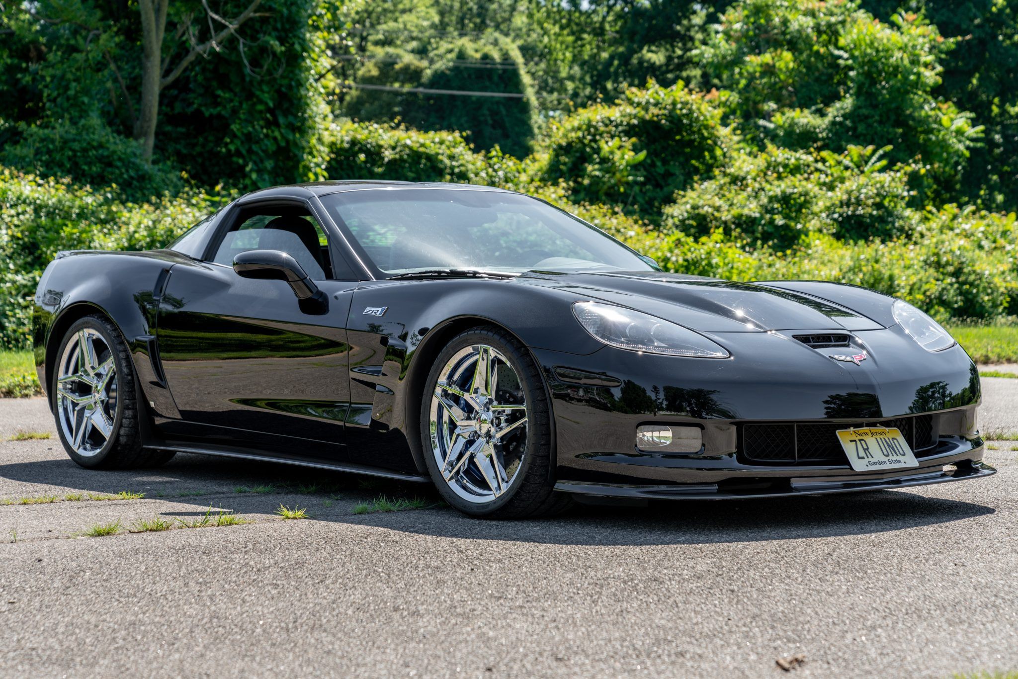 2009 Chevrolet Corvette ZR1 3ZR - Quarto dianteiro