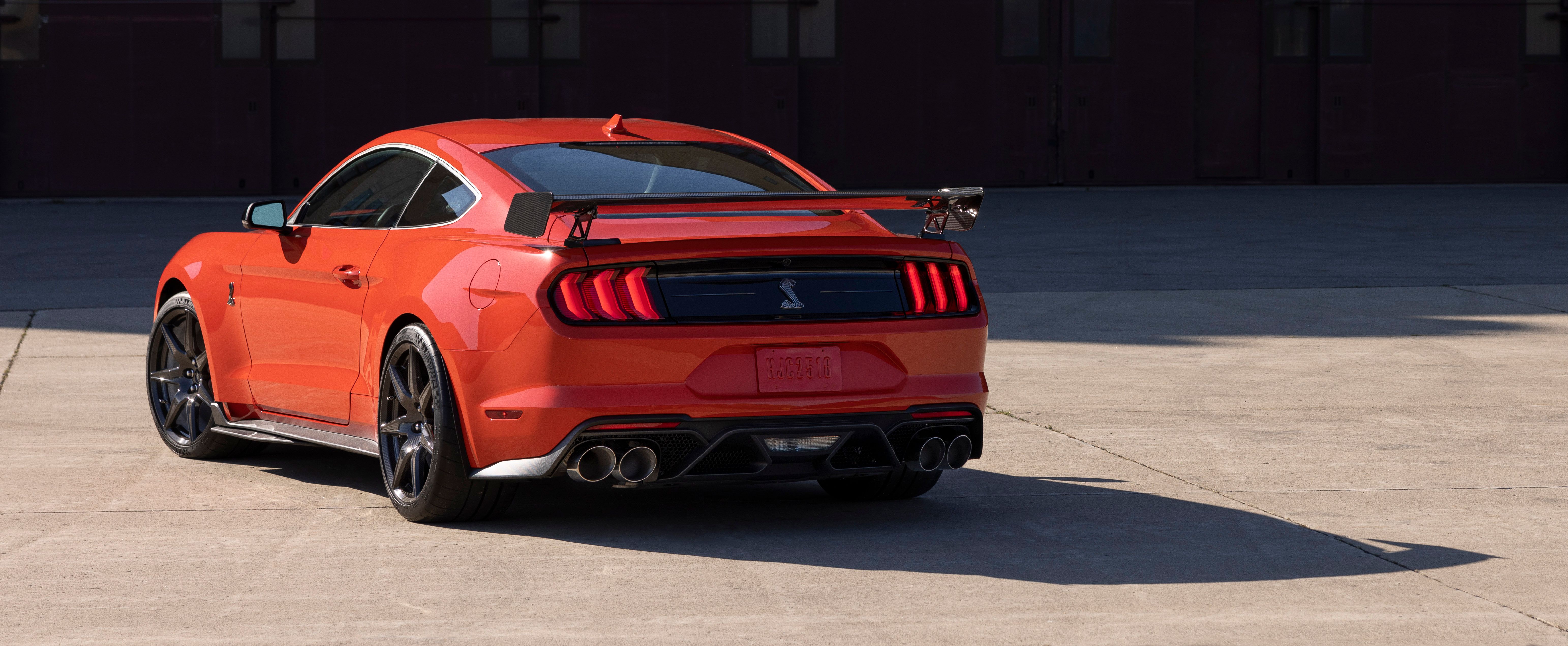 Orange 2022 Ford Mustang Shelby GT500