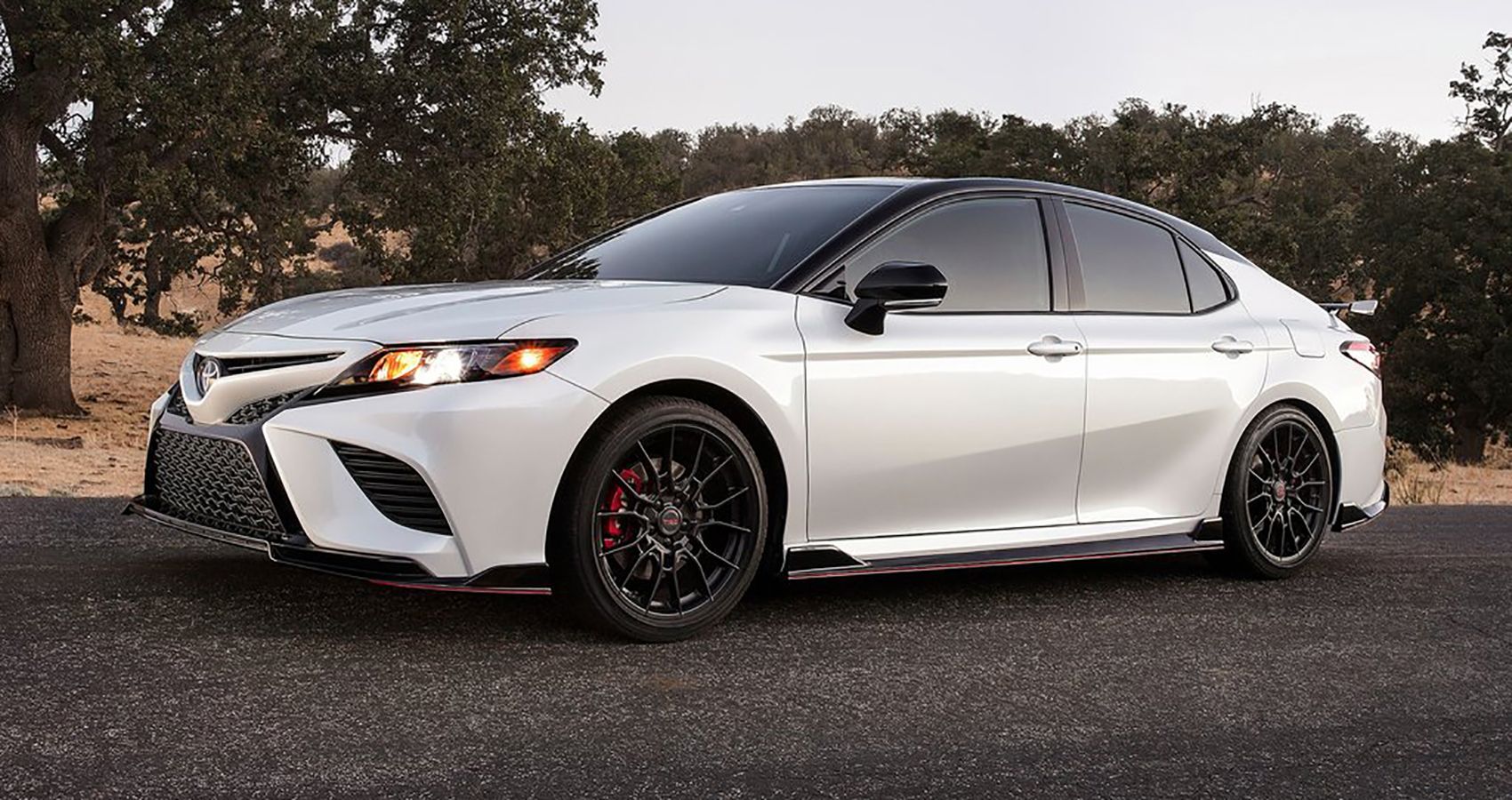 Front Left View 2022 Toyota Camry TRD