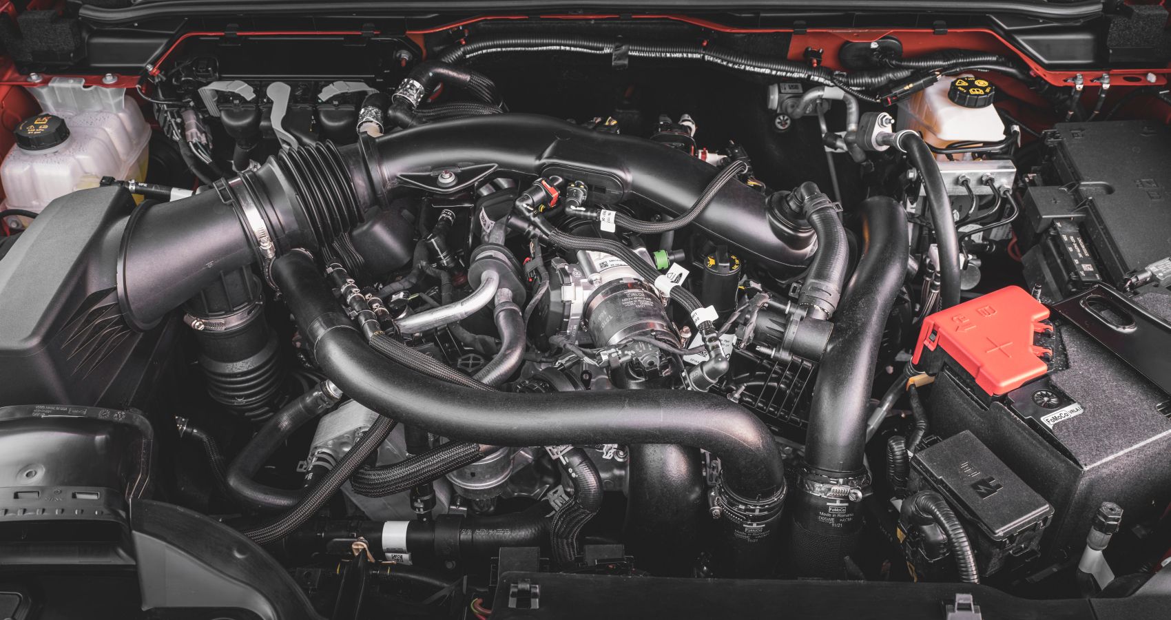 2023 Ford Ranger Raptor 3.0L twin turbo V6 engine