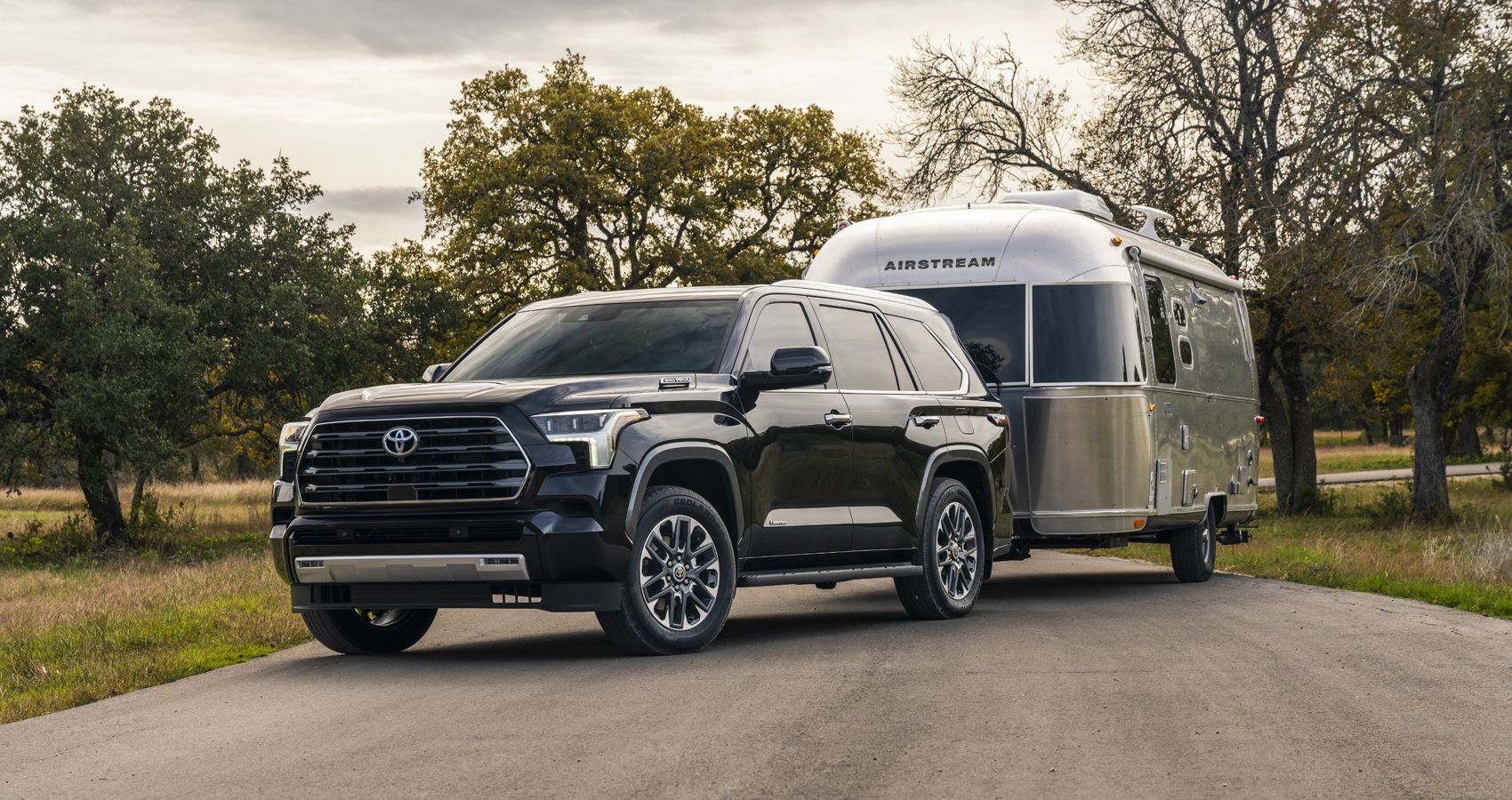 All-New Redesigned 2023 Toyota Sequoia Limited Towing 