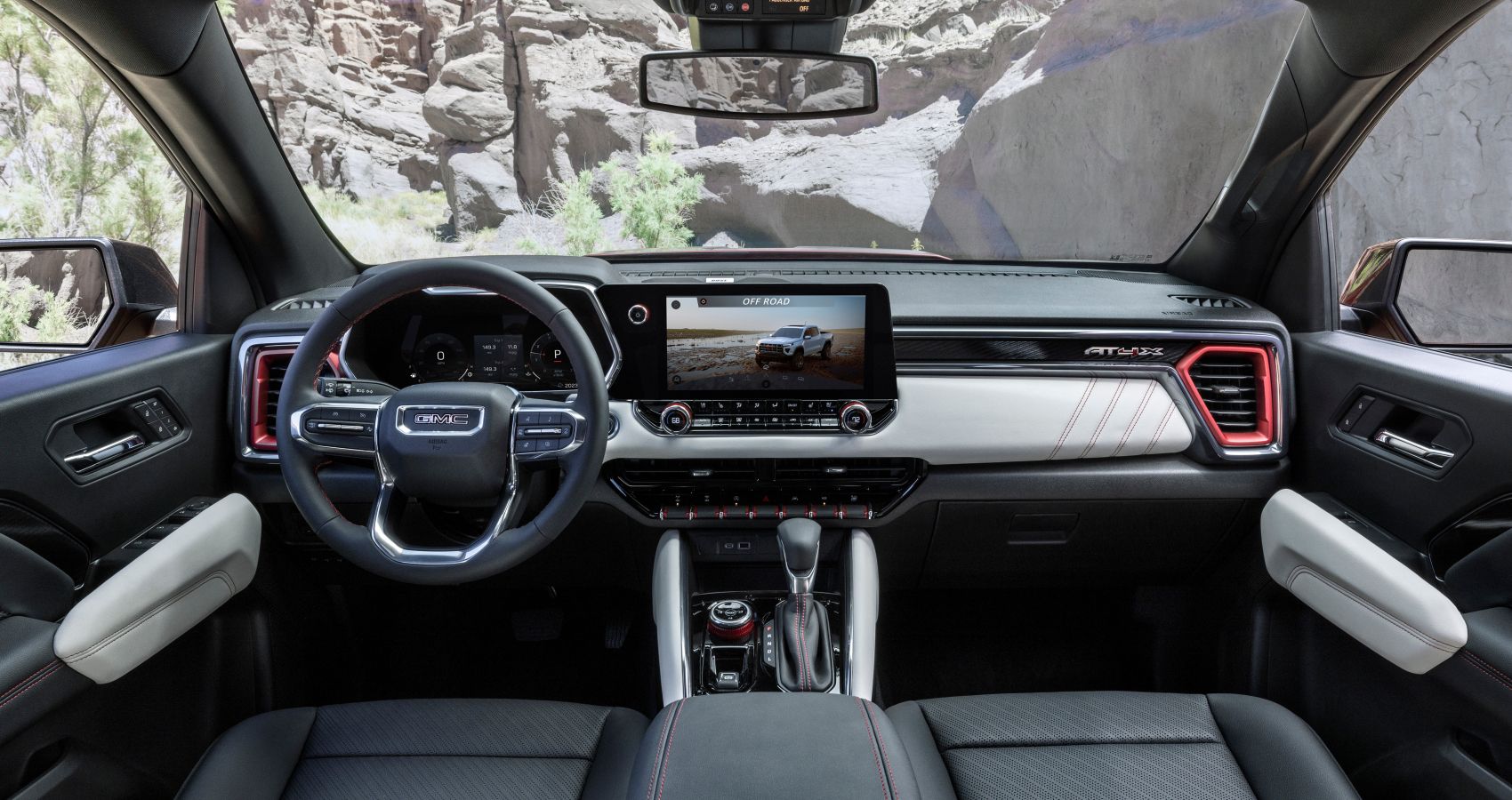 2023 GMC Canyon AT4X Cockpit View