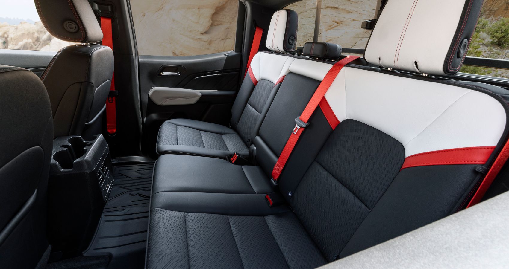 2023 GMC Canyon AT4X Rear Seat Comfort and space