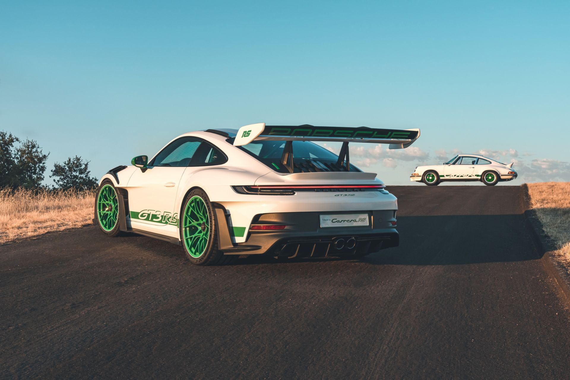 White And Green 2023 Porsche 911 GT3 RS