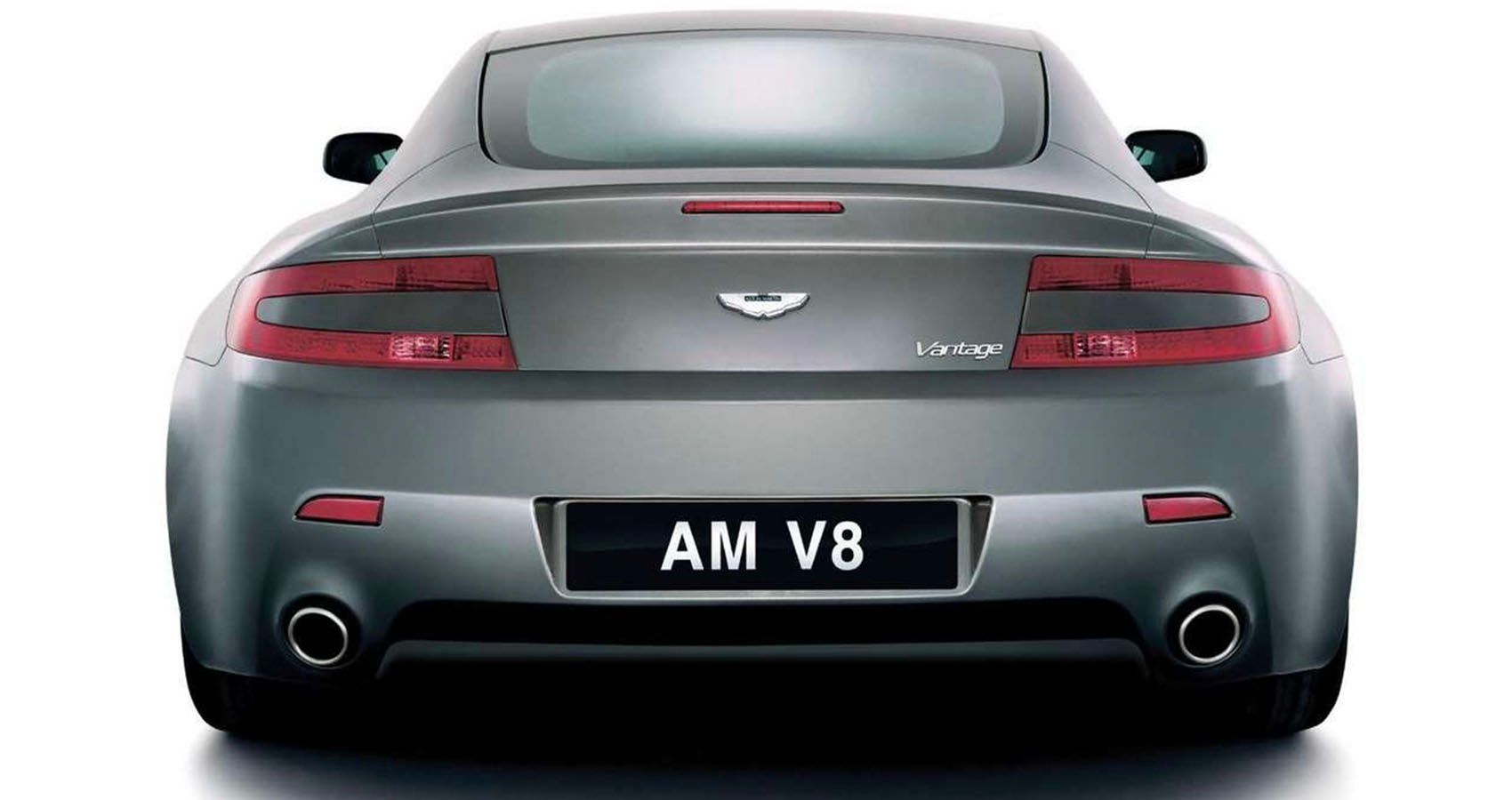 Aston Martin V8 vantage Rear Studio Image