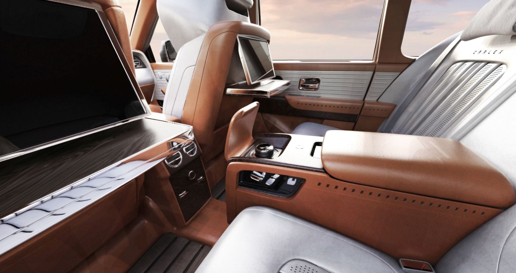 Rear cabin of Rolls Royce Cullinan Yachting Edition by Carlex Design