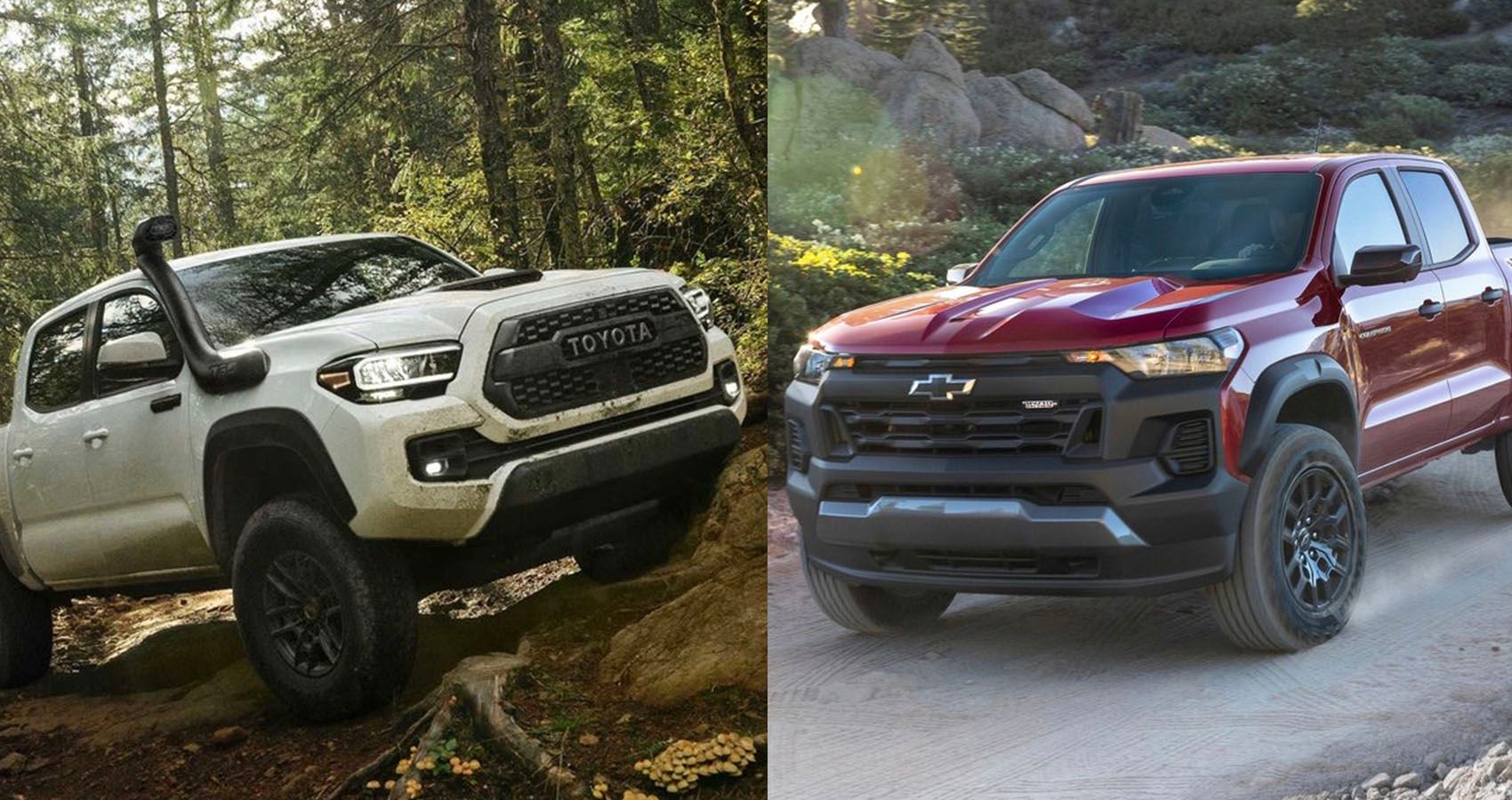 Toyota Vs Chevy Colorado 2023